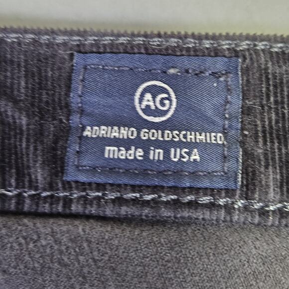 Adriano Goldschmied Stevie Jeans Size 28 Slim Straight Corduroy Chocolate Brown - Picture 9 of 16